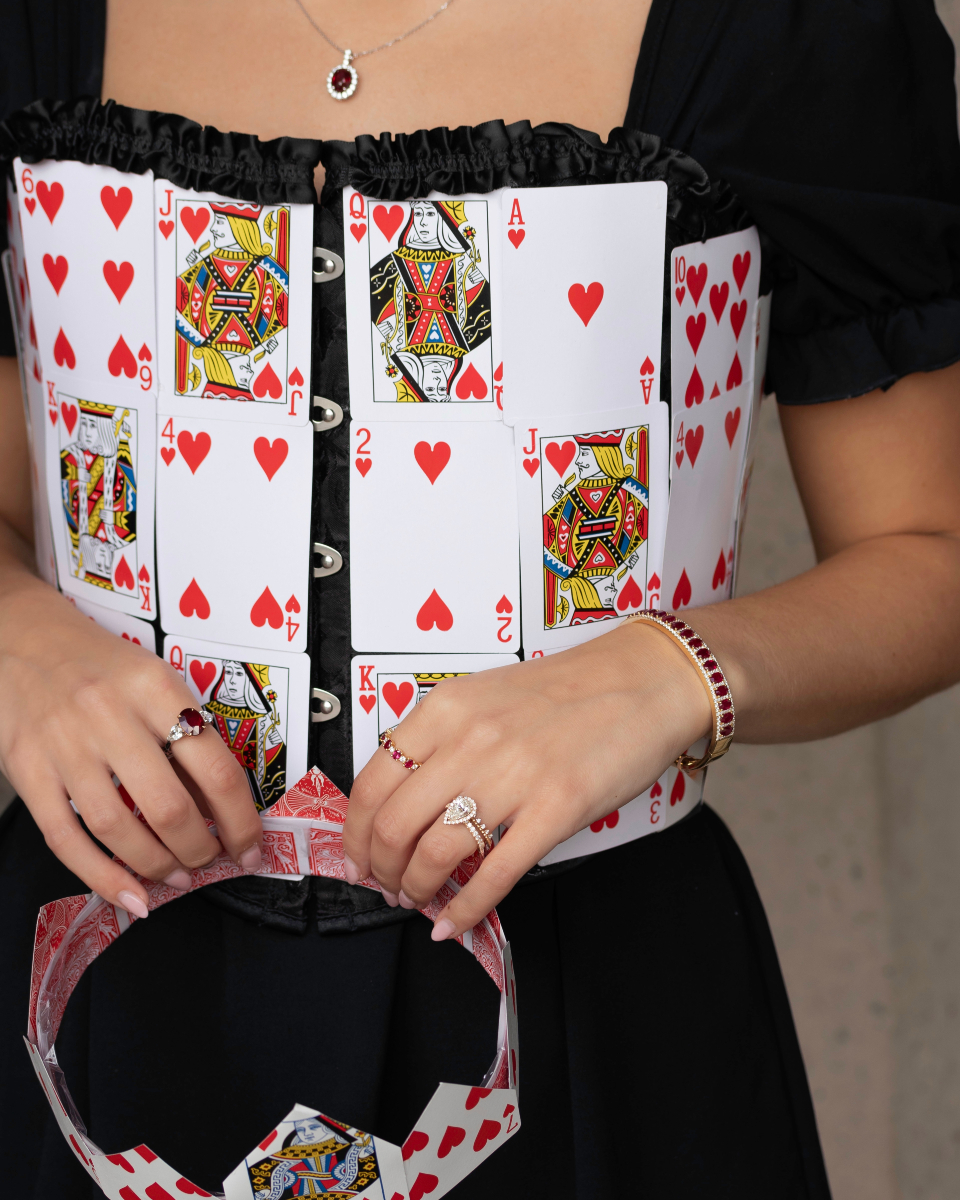 Queen of Hearts? More like Queen of Diamonds ✨ What are you dressing as this Halloween? Let us know 