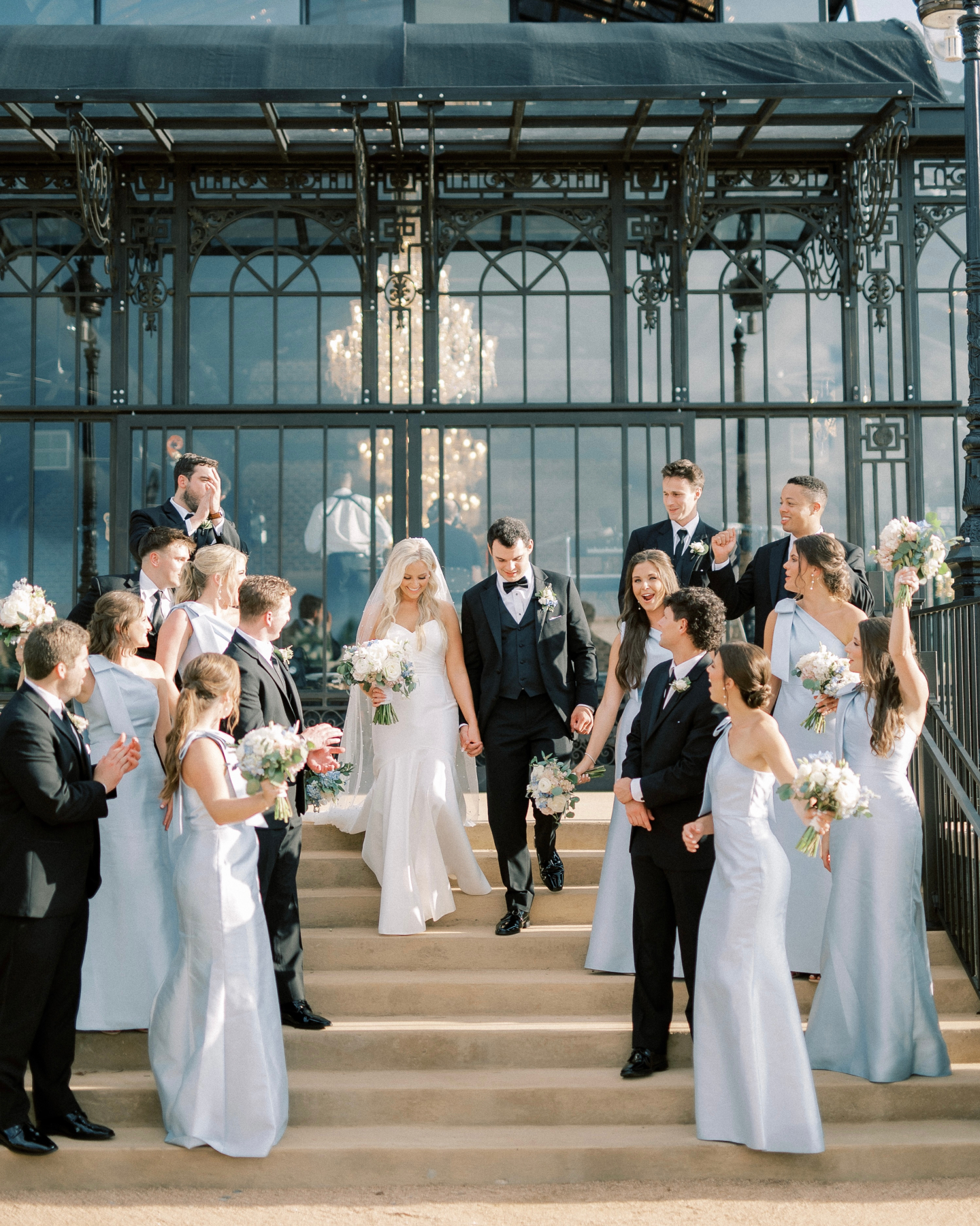 Ashton and Alex’s Georgia wedding venue embodies the look of a destination wedding without needing t