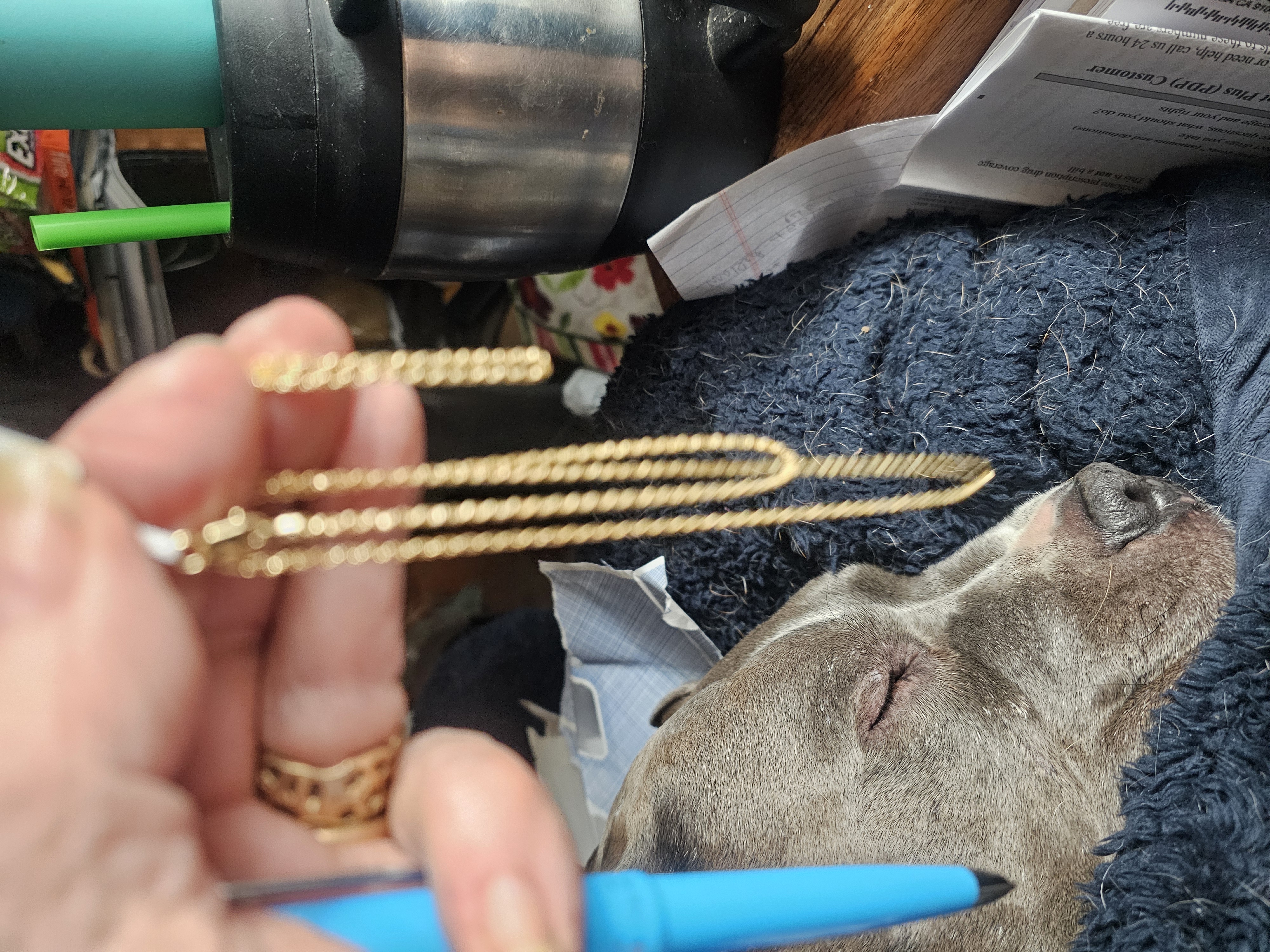 Nice chain but extremely thin.  Not sure I would buy again