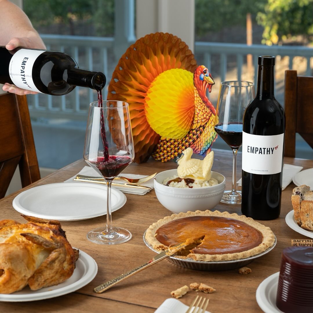 Potluck? Friendsgiving? The ultimate Thanksgiving dinner? We got you 🍷
Order your Empathy wine by 1
