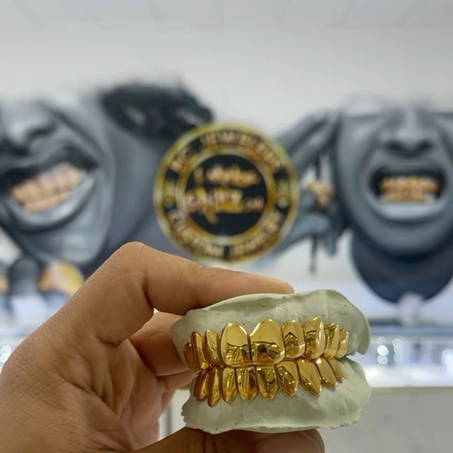10 top 10 bottom 10k yellow gold being picked up in our new office. Serious inquires for appointment