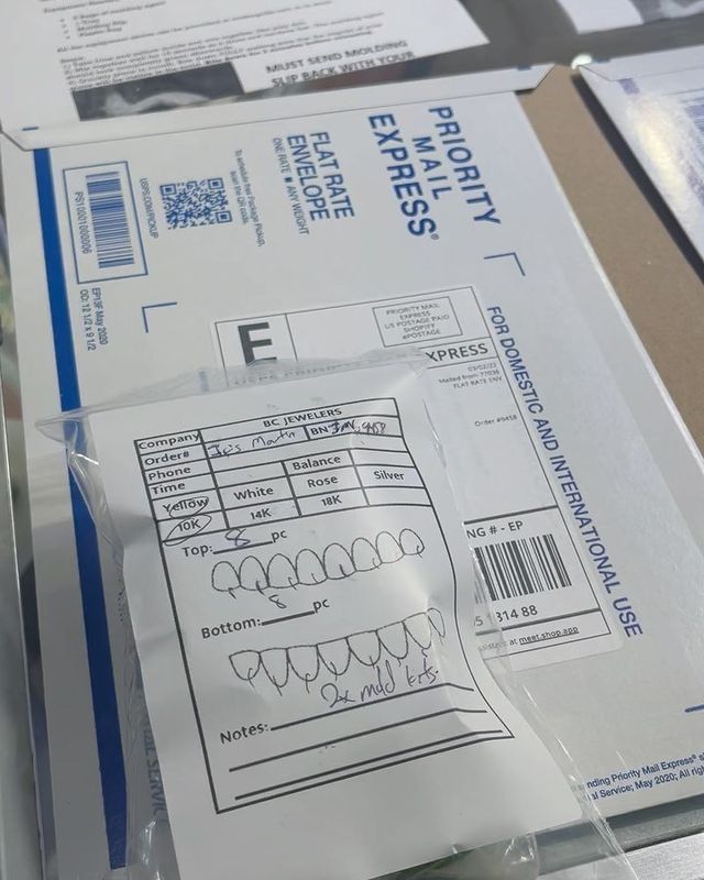 The orders have been coming in like crazy! Imakegrillz.com order today and get a mold kit shipped ou