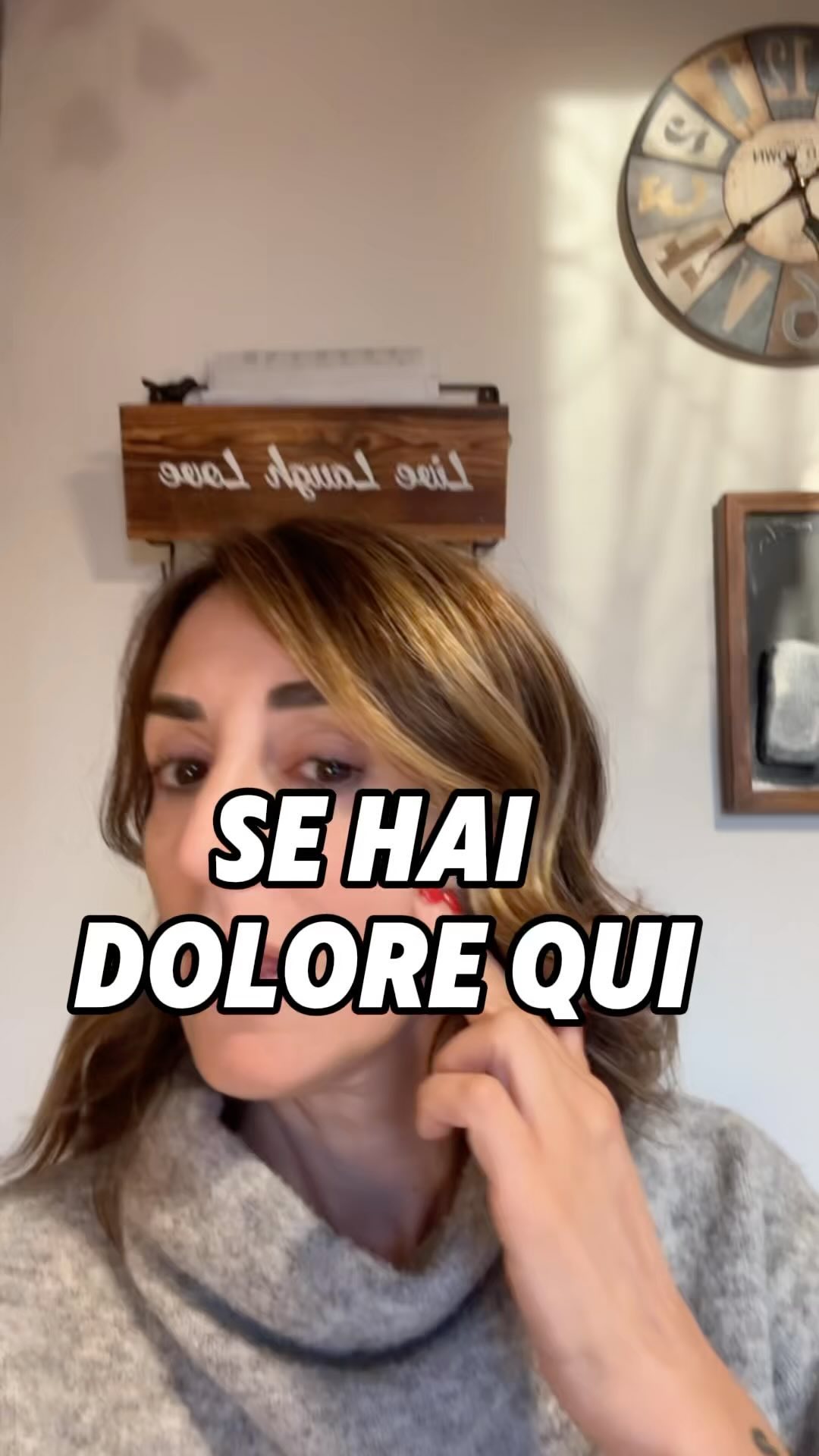 ❌Premendo e massaggiando alcuni punti specifici che vedi nel video  senti dolore? 
.
👉🏻Questo è un