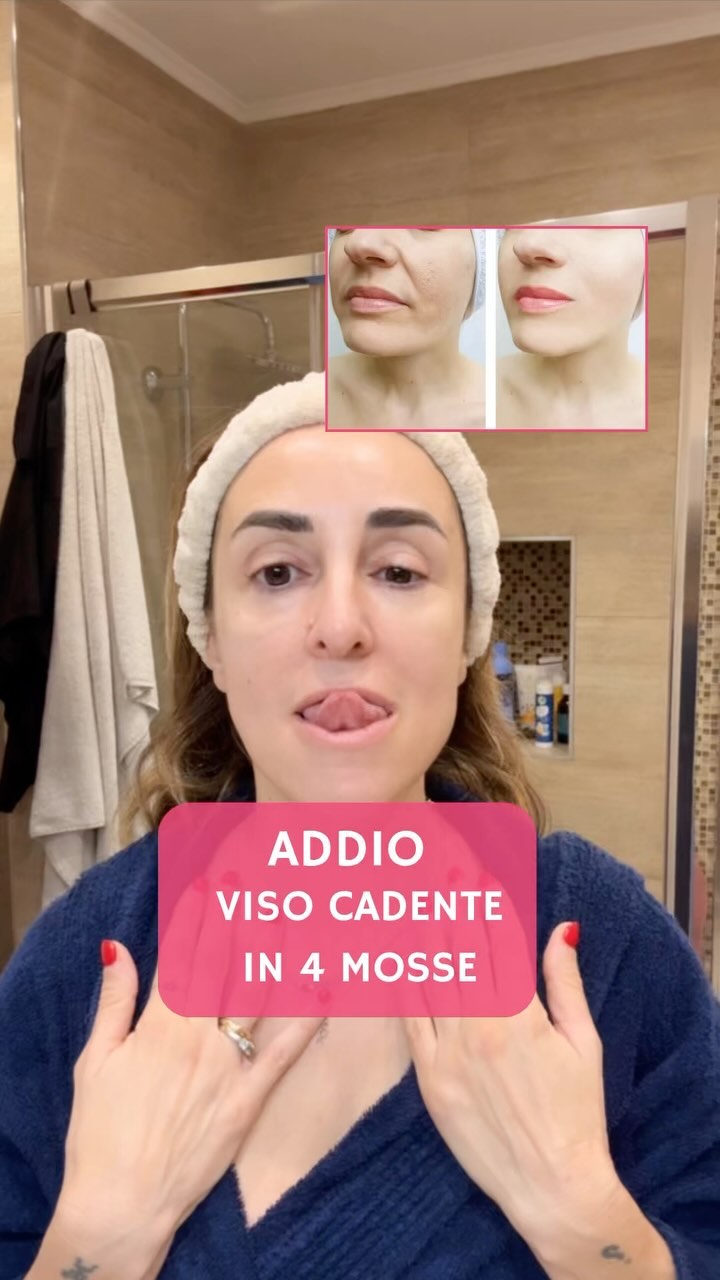 👉🏻Come Combattere i Cedimenti del Viso e il Doppio Mento con 4 Esercizi della Lingua!👅

➡️Oggi ti
