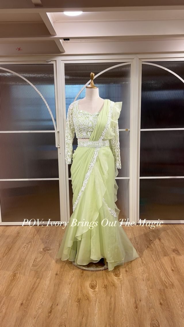Dreamy Drape For Your Warm Winter Weddings 🤍🤍
nayantaara 
DM or WhatsApp (9892200546) to get detai