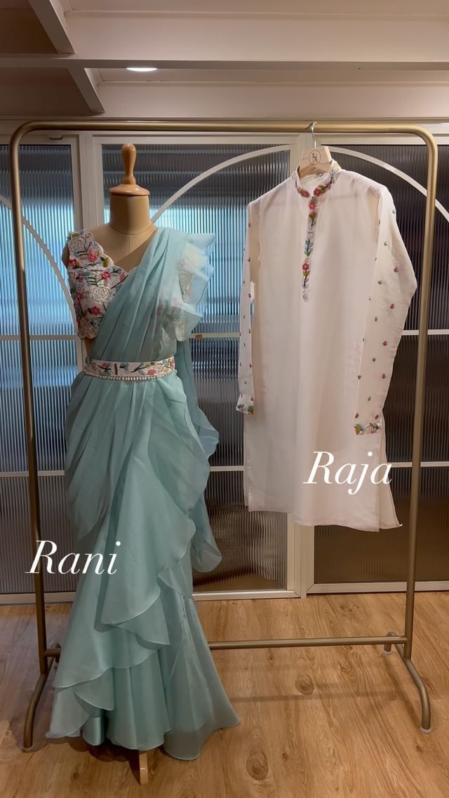 For every Raja Rani out there ❤️❤️
nayantaara 
DM or WhatsApp (9892200546) for these beautifully han