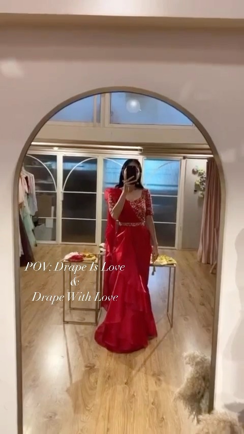 Drape Is Love & Drape With Love ❤️❤️
nayantaara 
DM or WhatsApp (9892200546) to get information on t