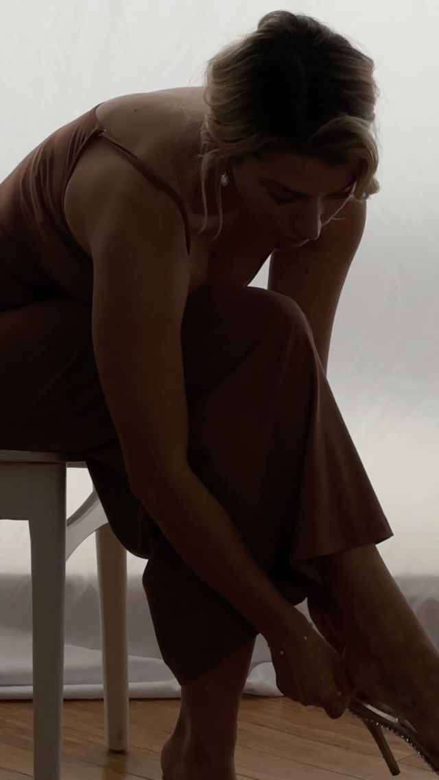 She’s beauty and she’s grace. The longline dress made for fall layering but she’s stunning on her ow