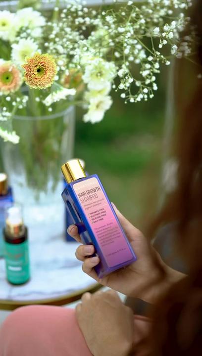 Hair Growth Shampoo - Prevents hair loss and increase the growth of hair with frizz free results. #c