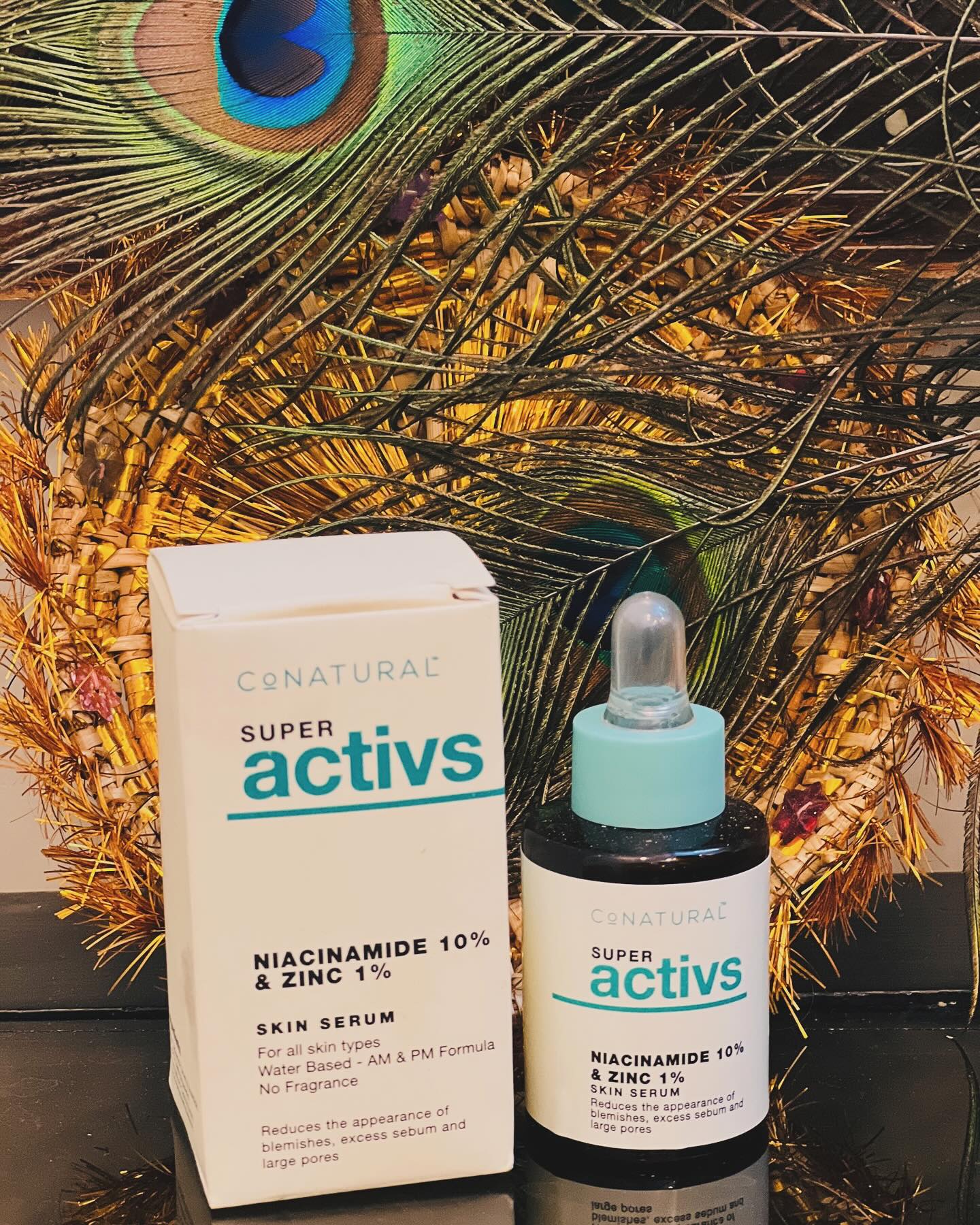 â€œSay goodbye to open pores and acne with Co Naturalâ€™s Naicinamide 10% & Zinc 1% serum!
Iâ€™ve be