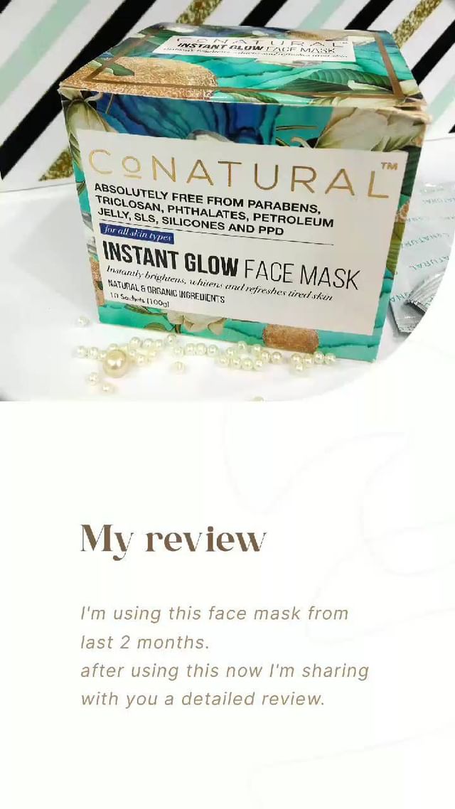 Instant Glow Face Mask

I'm using this face mask from last 2 months.
after using this now I'm sharin