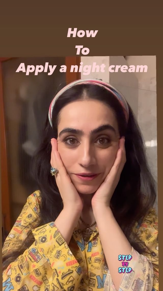 How do you apply a night cream?
On Damp skin. Dab and Pat it on. You can slap it on for optimal abso