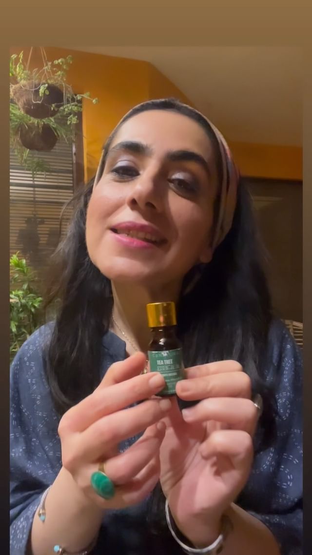conatural Tea tree oil is an essential oil. You have to mix it into a carrier oil. The only time you