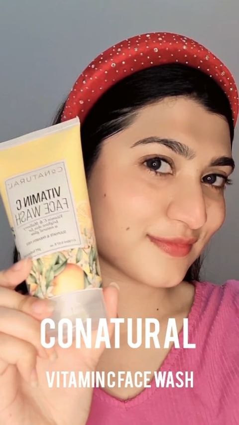conatural VITAMIN-C FACE WASH 

VITAMIN C is the most important ingredient you want to include in yo
