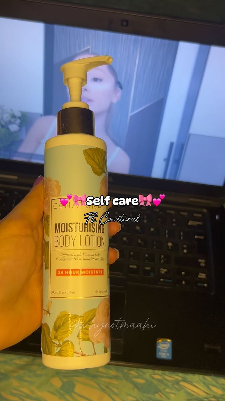 â€œâœ¨ Self-care has never felt this good! ðŸŒ¿ Iâ€™ve been using conatural organic skincare product