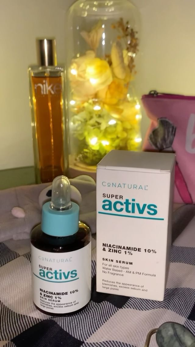 conatural Niacinamide 10% & Zinc 1%. 
A serum that does wonders 
#conatural #blogger #skincare #skin