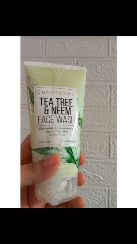 If you have acne-prone skin, this product is a great choice. It features neem and tea tree oil, whic