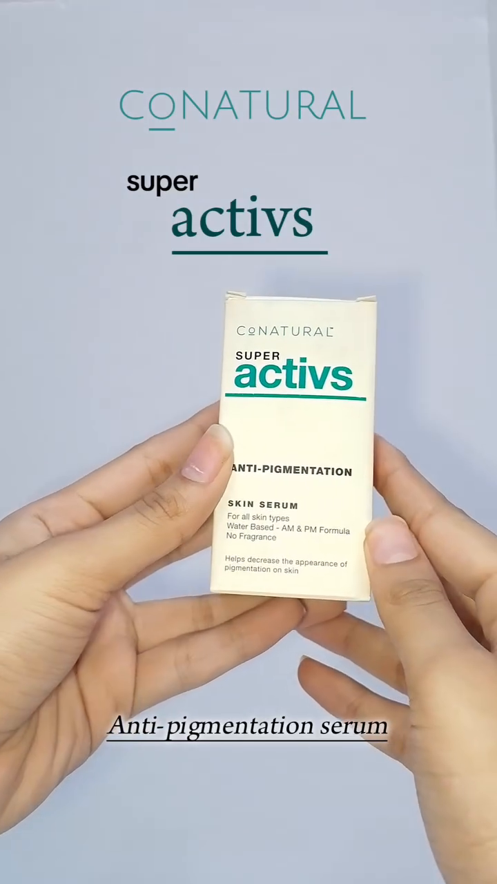 Anti-pigmentation serum by conatural 
What can this product do for you:

â€¢ Helps decrease hyperpig