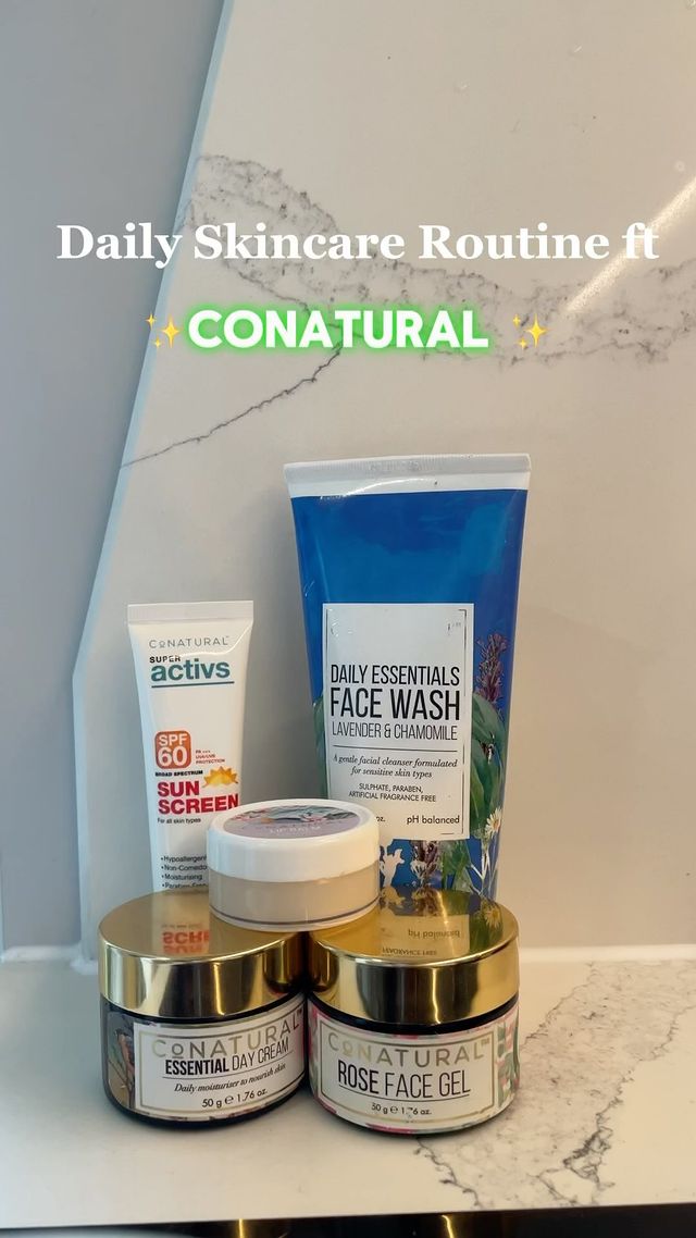 Join us as we try out some local skincare options ft conatural 

The (almost) empty jars are a proof