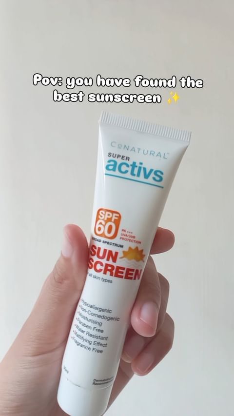I've tried many sunscreens but this one is beyond my expectations. It has a broad spectrum with a ge