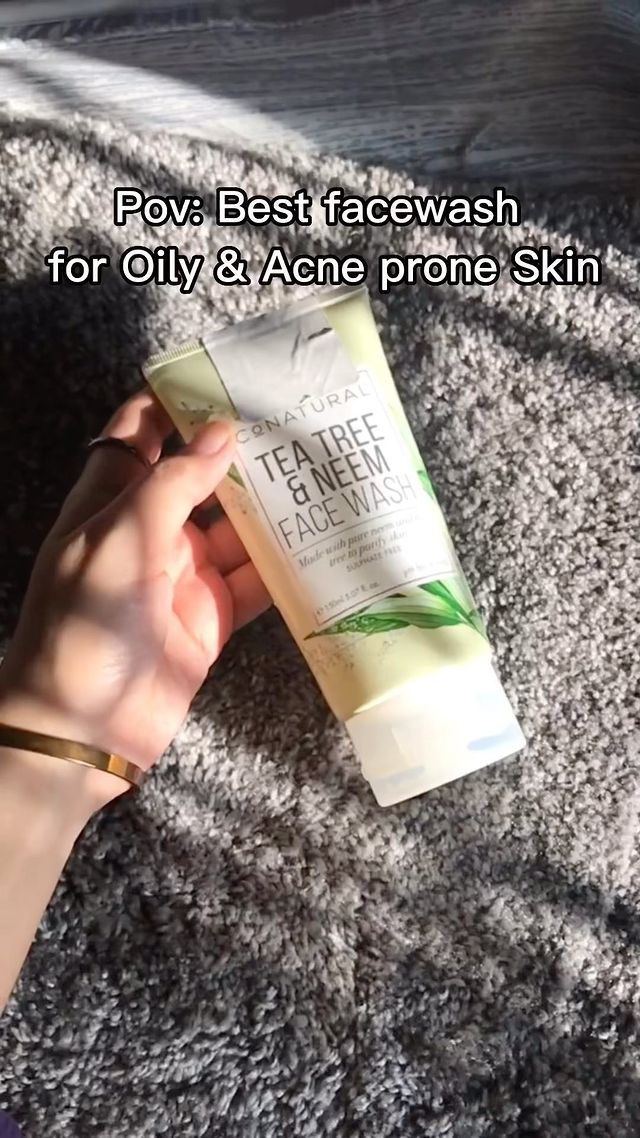 conatural tea tree facewash best for acne prone skin or oily skin â£ï¸

#conatural #facewash #beau