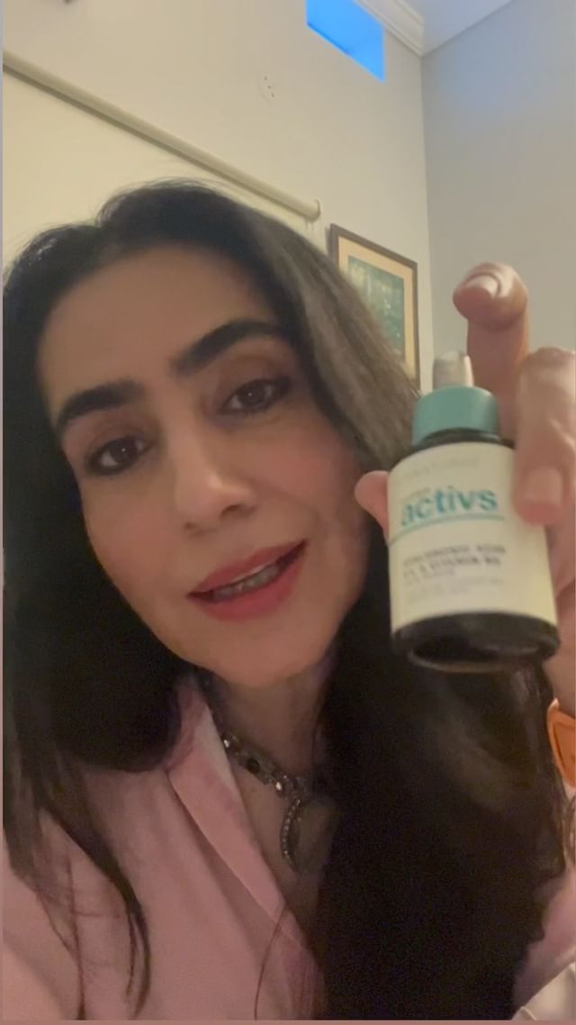 You can use a Hyaluronic Acid serum daily morning and night. It can be used before your moisturiser 