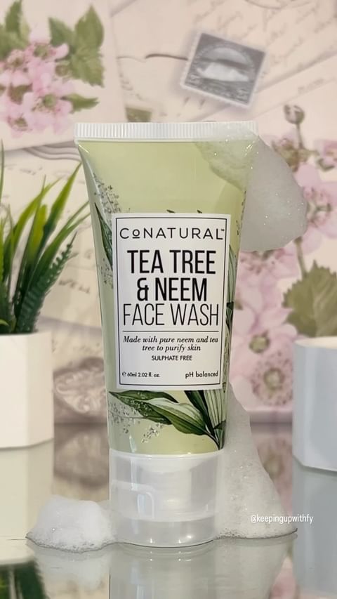 Iâ€™ve been using this Tea Tree and neem Face Wash by conatural ever since it was launched, and Iâ€™