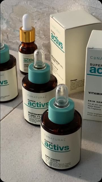 CoNatural's Super Activsâš¡ï¸

ðŸ”¹â€¢ Vitamin C serum for a natural glow boaster

ðŸ”¹â€¢Niacinami