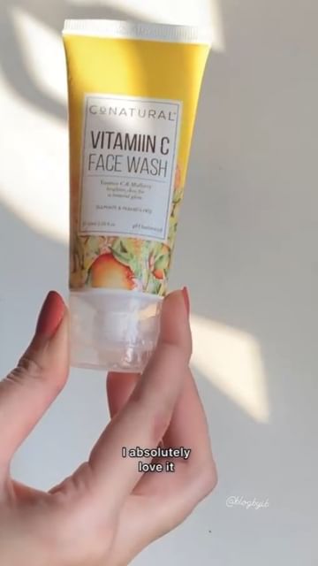 Conatural Face Wash Vitamin C ðŸ’«ðŸ’«

Experience a burst of natural, refreshing cleansing with CON