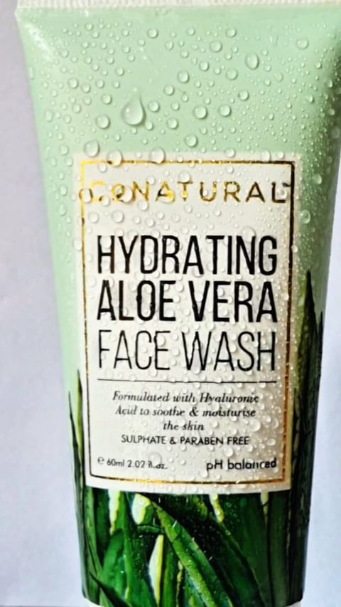 Refresh your skin with Conatural's Hydrating Aloe Vera Facewash! ðŸŒ¿âœ¨ Perfect for daily use, this