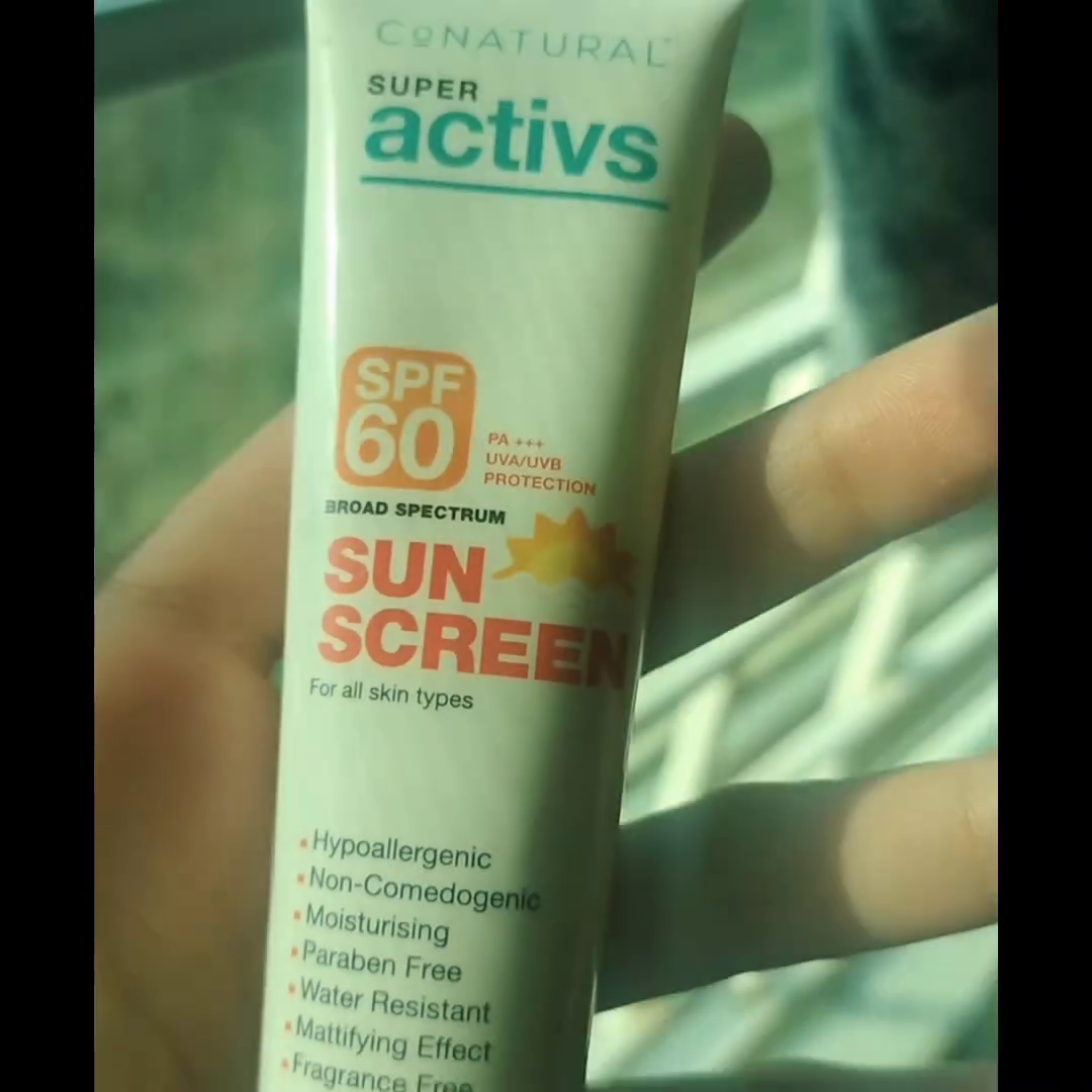 #conatural #sunblock super active sun screen SPF 60 ðŸ§´ðŸ§´