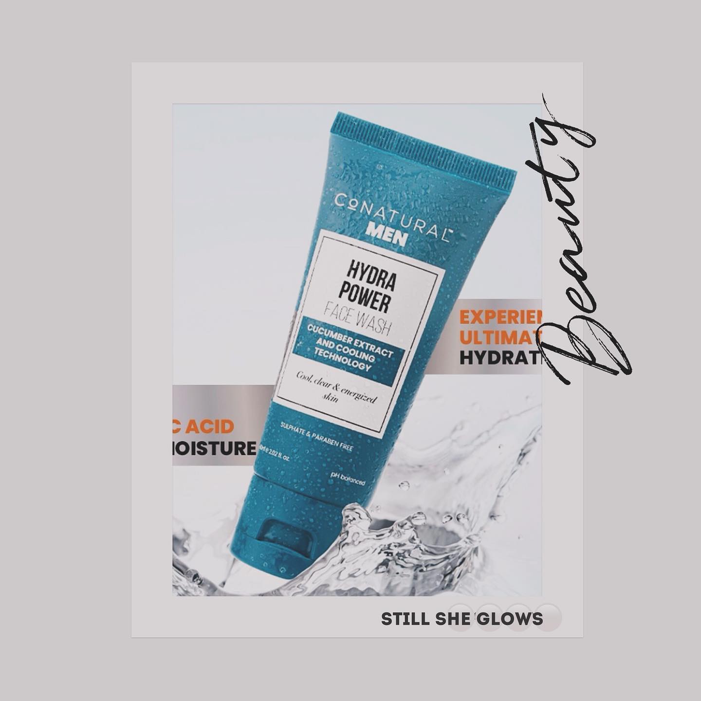 Hmm something for men this summer, fantabulous face wash by conatural #stillsheglows women lifestyle