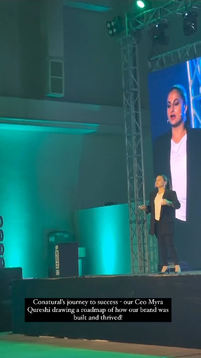 Conaturalâ€™s journey to success - our Ceo Myra Qureshi drawing a roadmap of how our brand was built