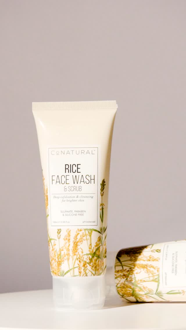 A fresh start for your skin! 🌾💧
Our Rice Face Wash & Scrub cleanses, exfoliates, smoothens and bri