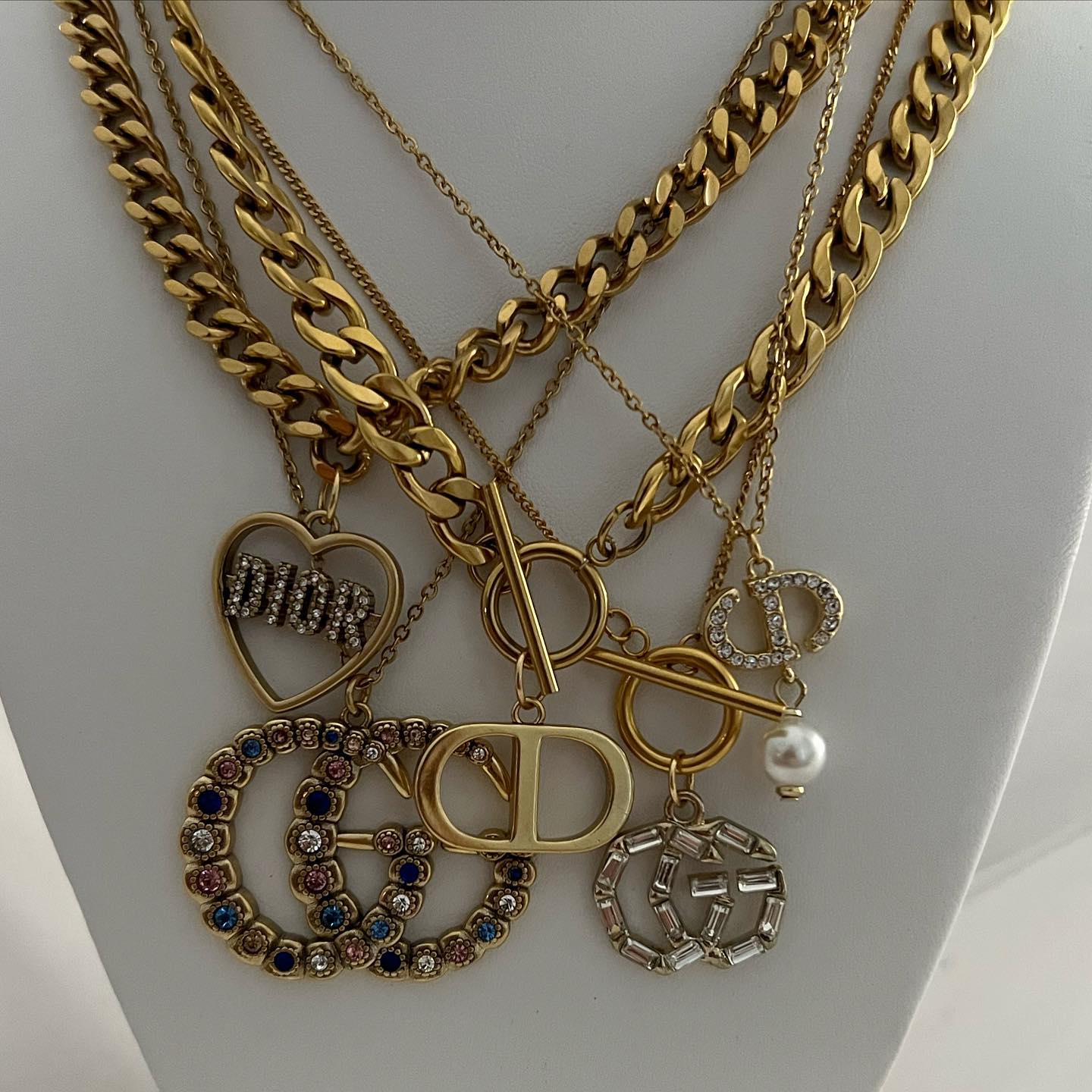 Necklace overload ❤️