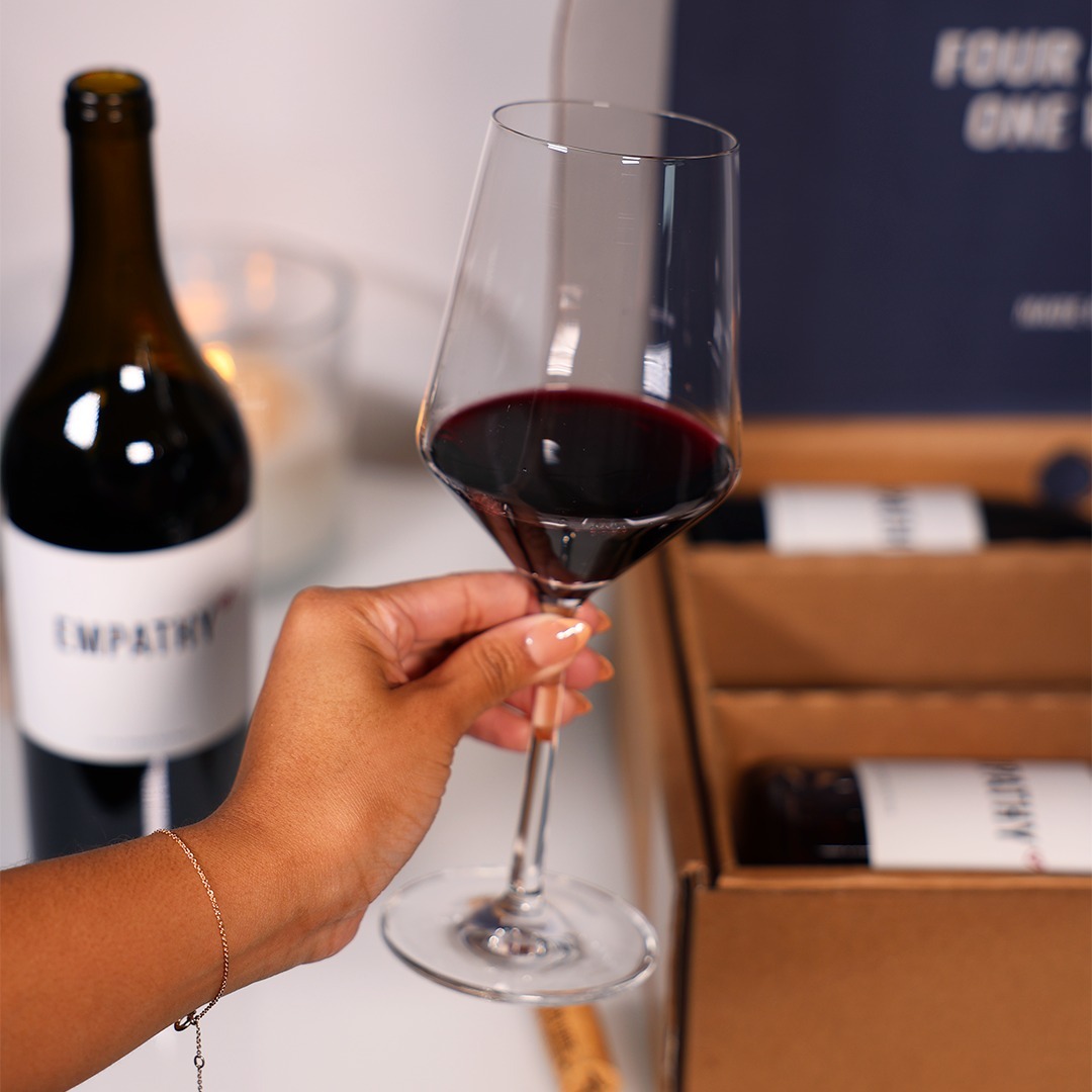 Reminding ourselves that this Red Blend is only $20 ðŸ˜