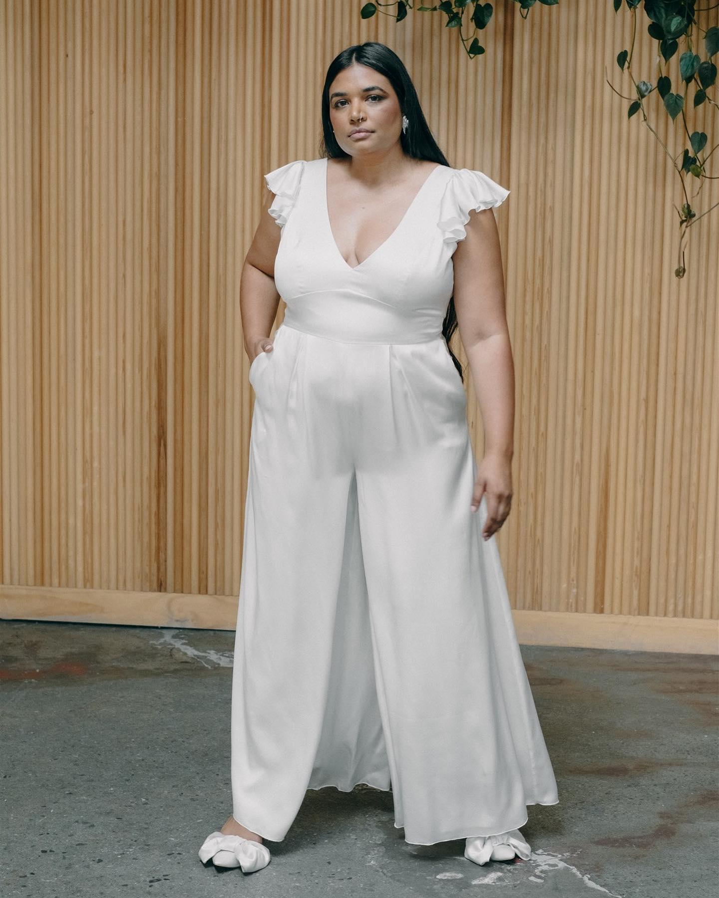 It's a dress, it's a gown—no, wait, she's a JUMPSUIT! Meet Leigh, the epitome of comfort and style. 