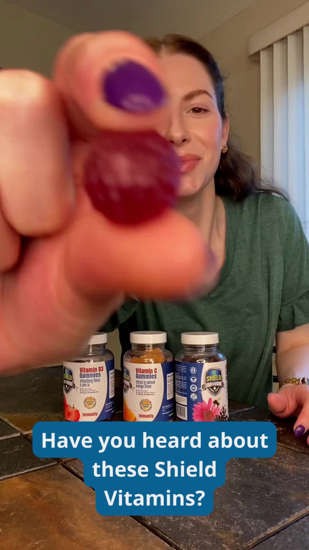 Rachel can't get enough of our #ShieldVitamins! Stay #ShieldStrong and visit shieldvitamins.com for 