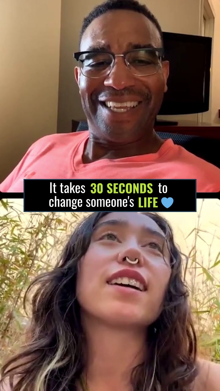 It takes 30 SECONDS to change someones LIFE!? @katelynohashi_ and @geoffreymountvarn discuss the imp