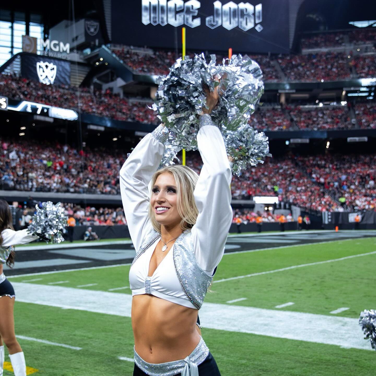 Monday Night Football 🖤🏈 #ATLvsLV