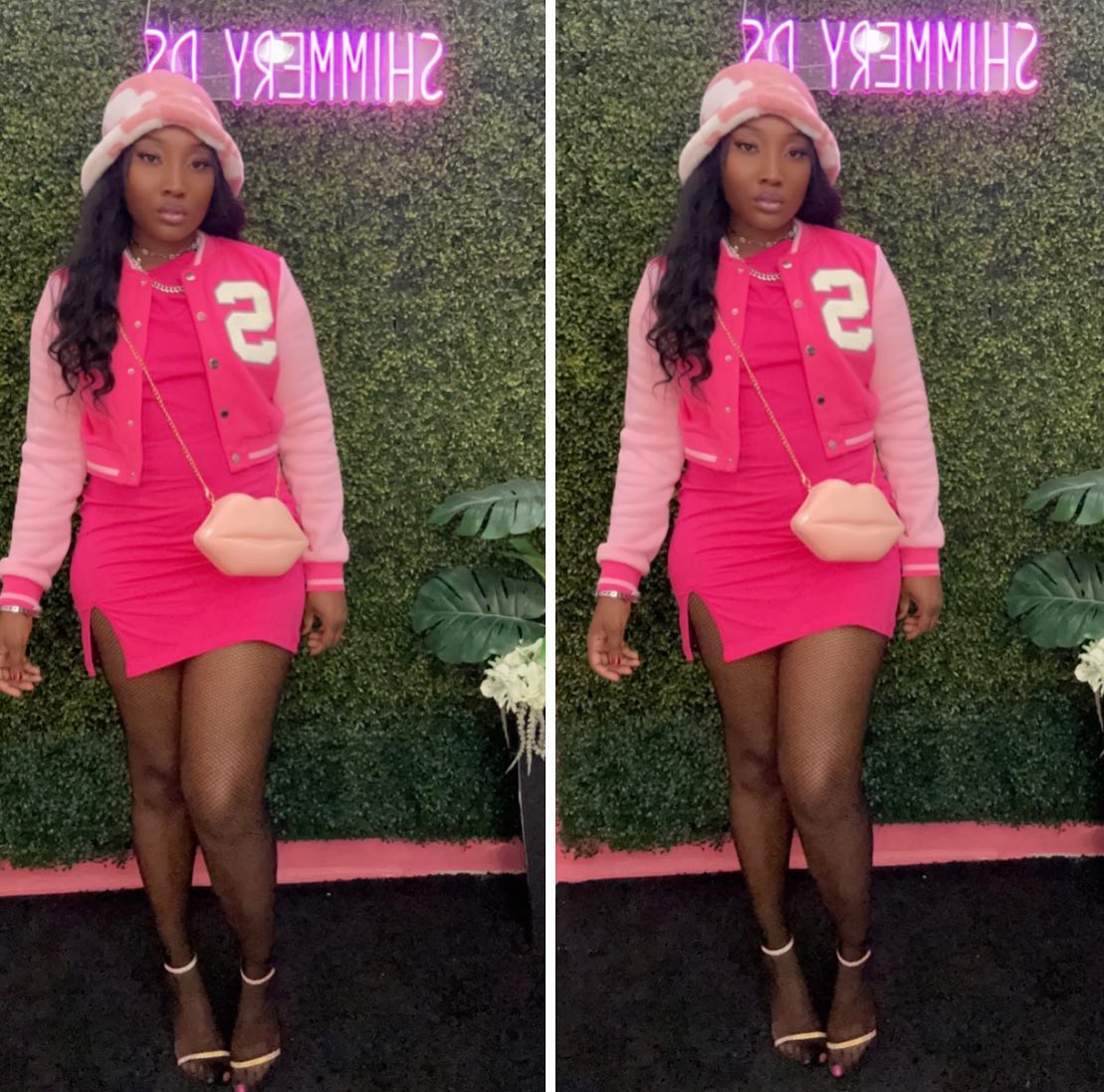 ✨SHIMMERY DS✨ PINK S PATCHED VARSITY NOW AVAILABLE ON THE WEBSITE 

IF YOU ARE A MEMBER OR WANT TO B
