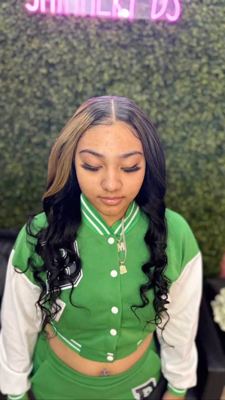 ✨💚TRADITIONAL SEW- IN INSTALL // CURLED & LASHES 💚✨