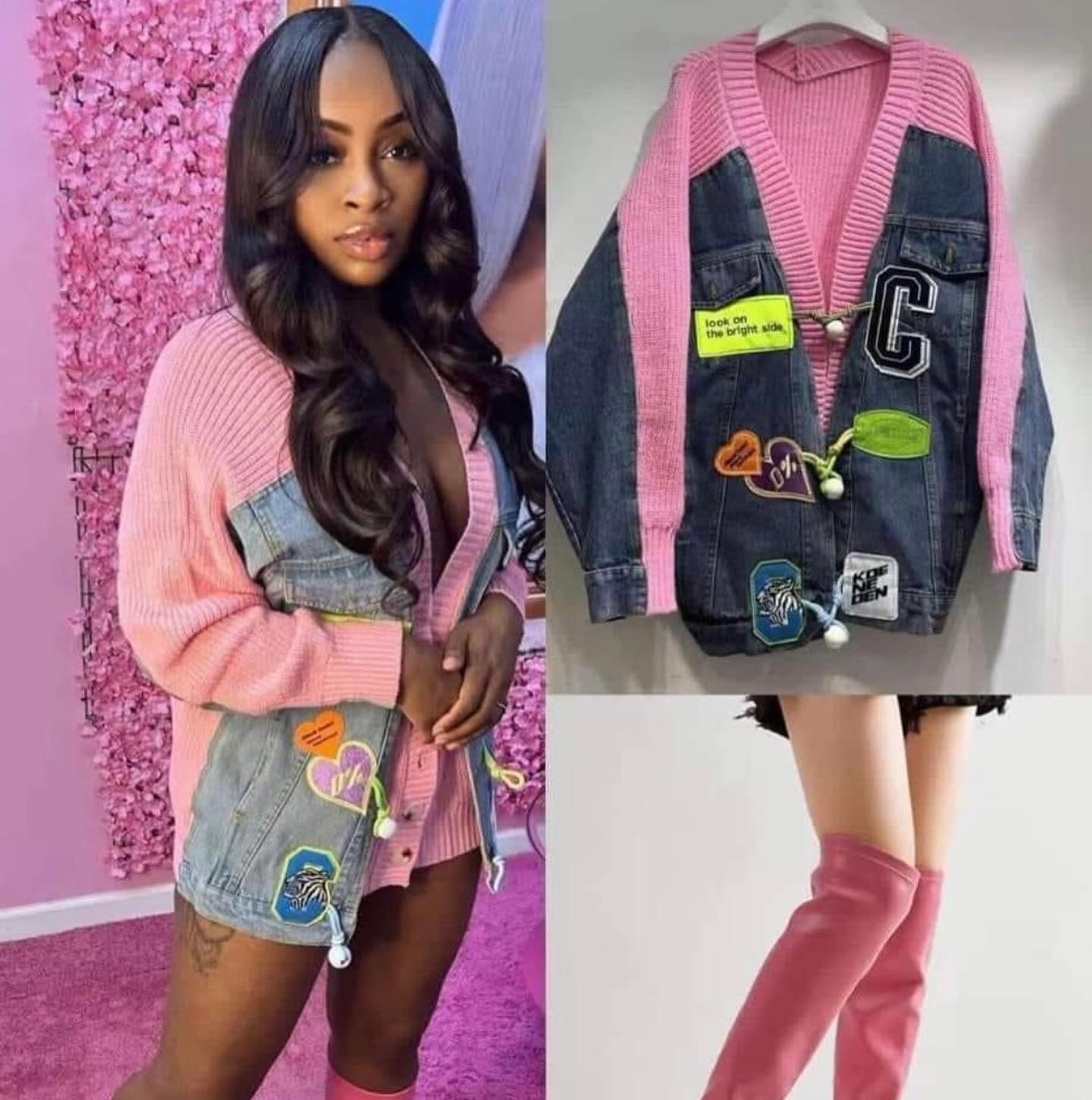 THAT SHIMMY CARDIGAN NOW AVAILABLE ON THE WEBSITE
