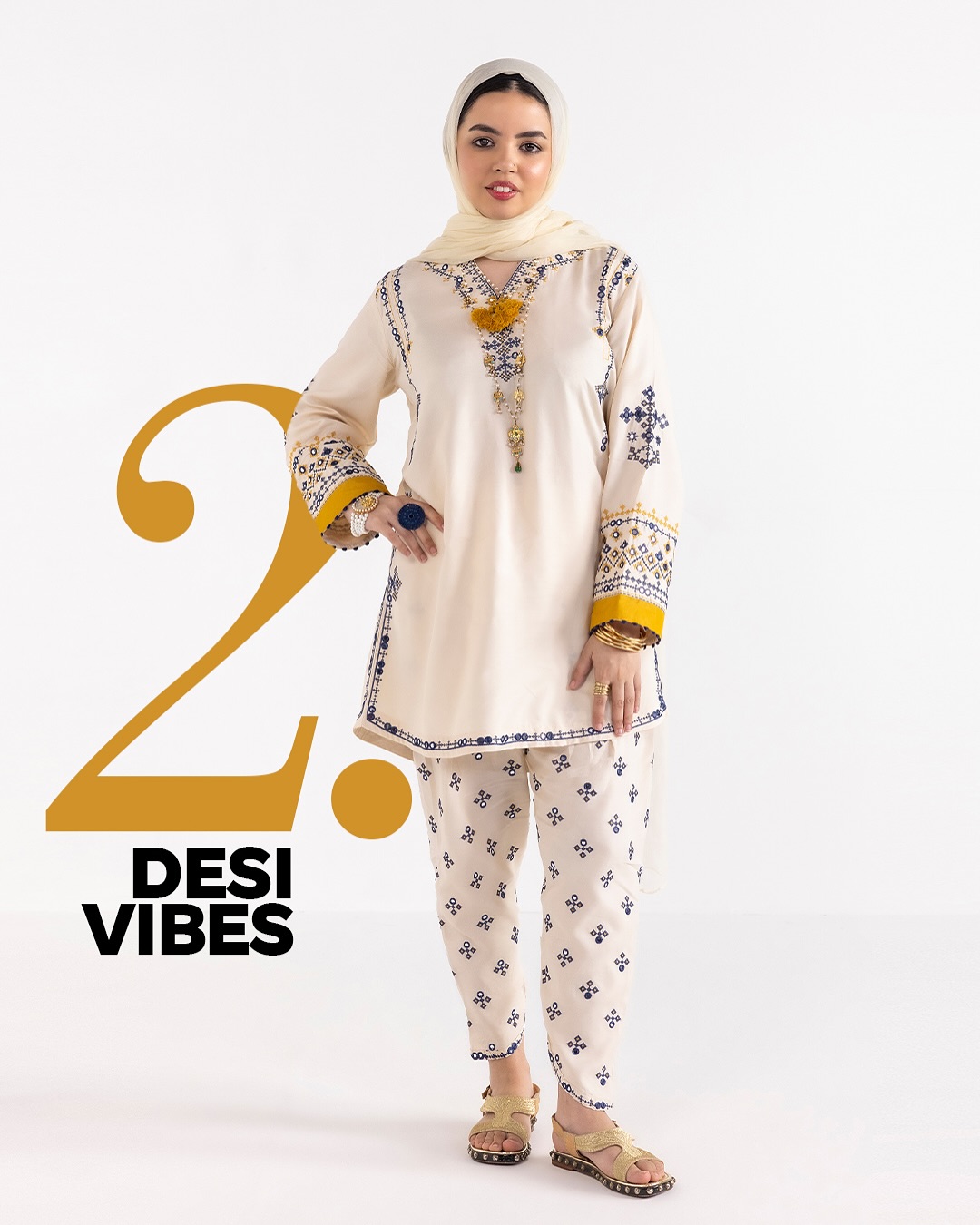 Pastel, floral, monochrome or classic, we’ve got an Eid fit for every vibe.

Khaadi Ready To Wear Ei