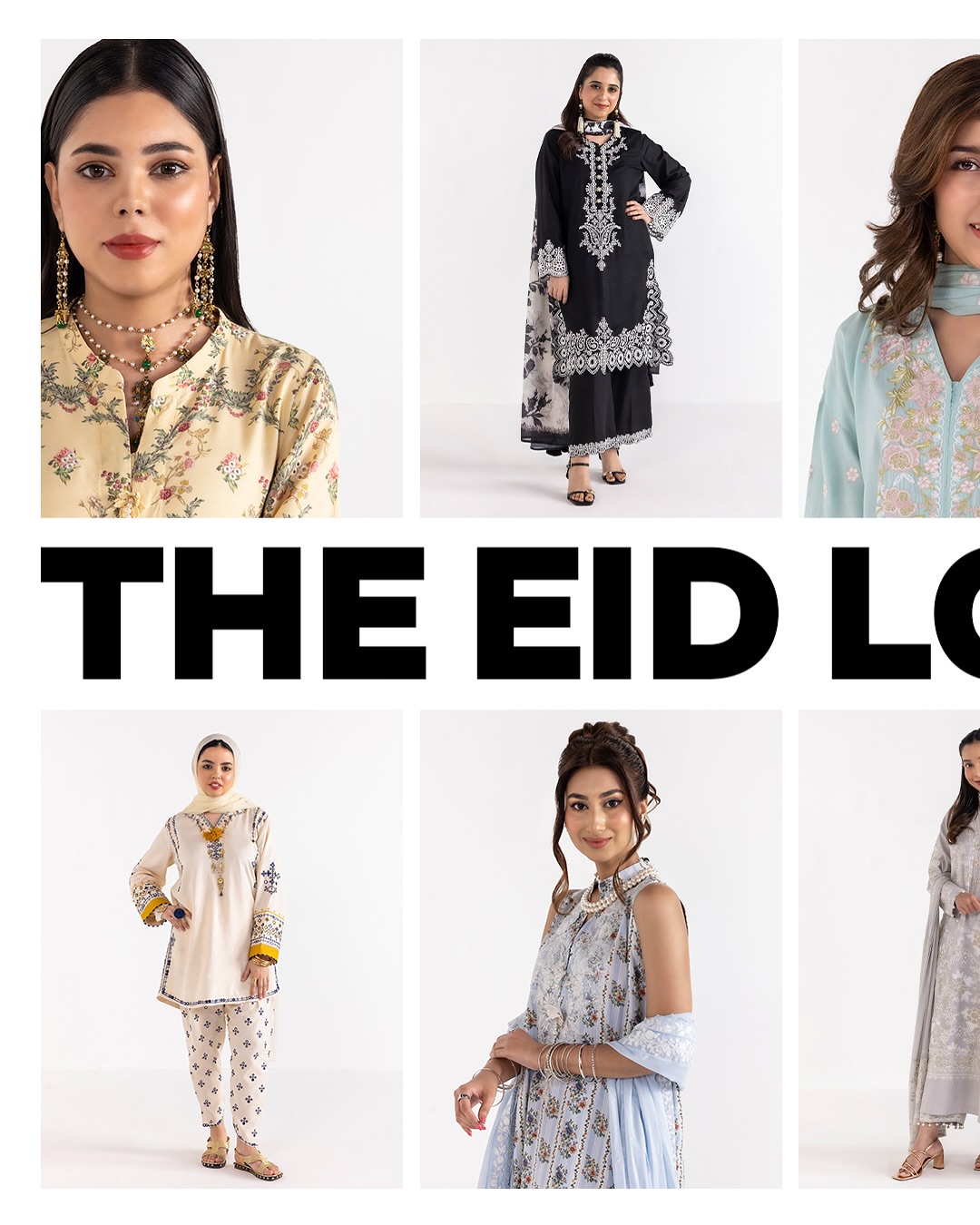 Pastel, floral, monochrome or classic, we’ve got an Eid fit for every vibe.

Khaadi Ready To Wear Ei