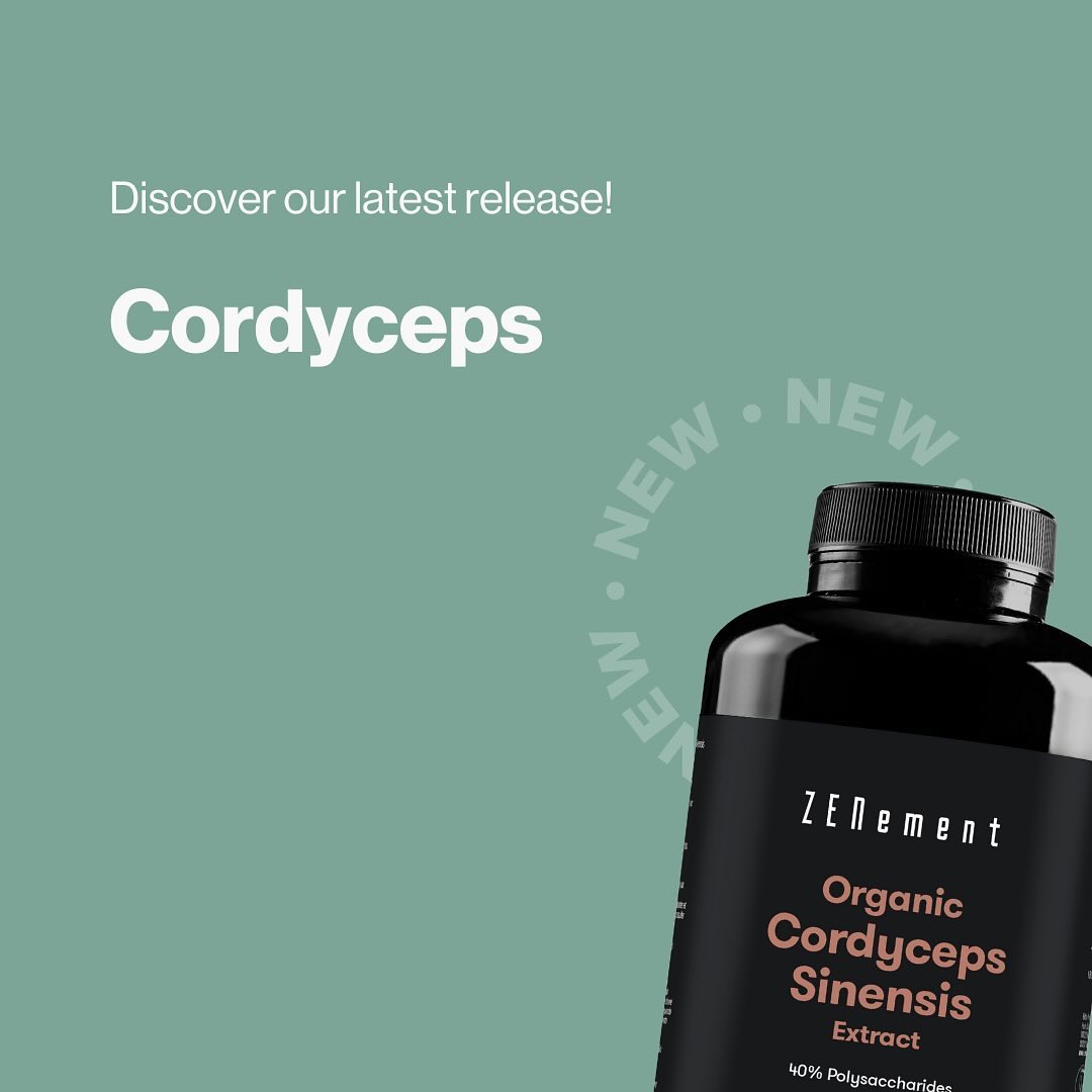 😴 Feeling tired and fatigued? Our new Cordyceps will help you increase your energy levels and impro