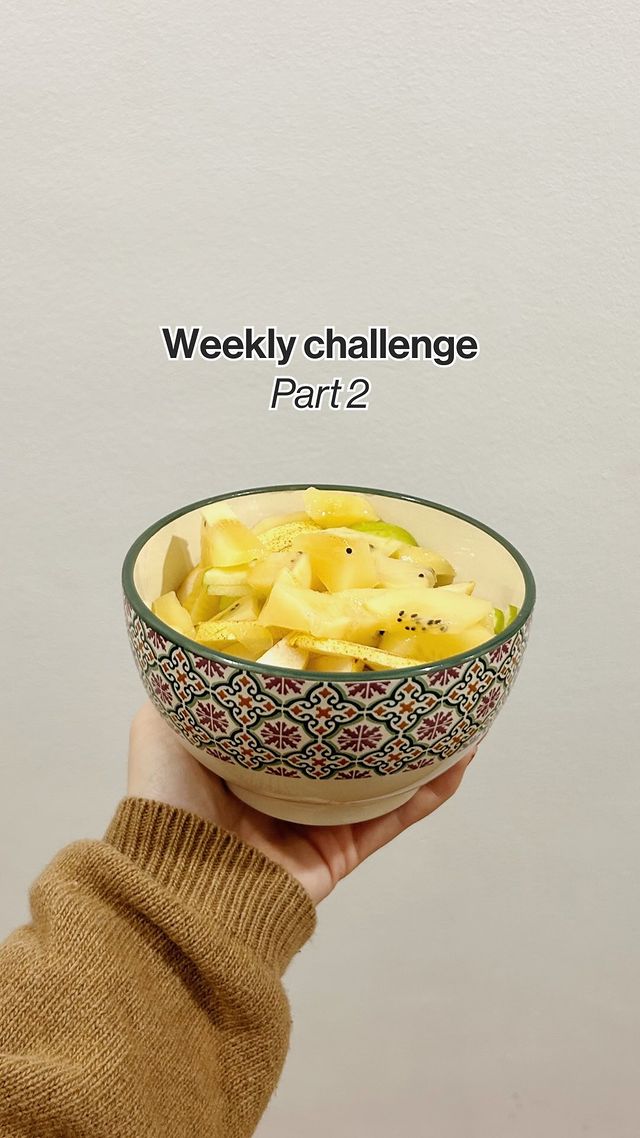 Wake up with energy! Today we’re presenting our Weekly Challenge 2: “Eat 3 Pieces of Fruit per Day”.