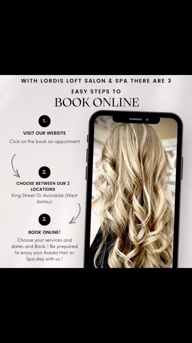 We love you Aveda client and want you to have the most amazing experience when booking online with u