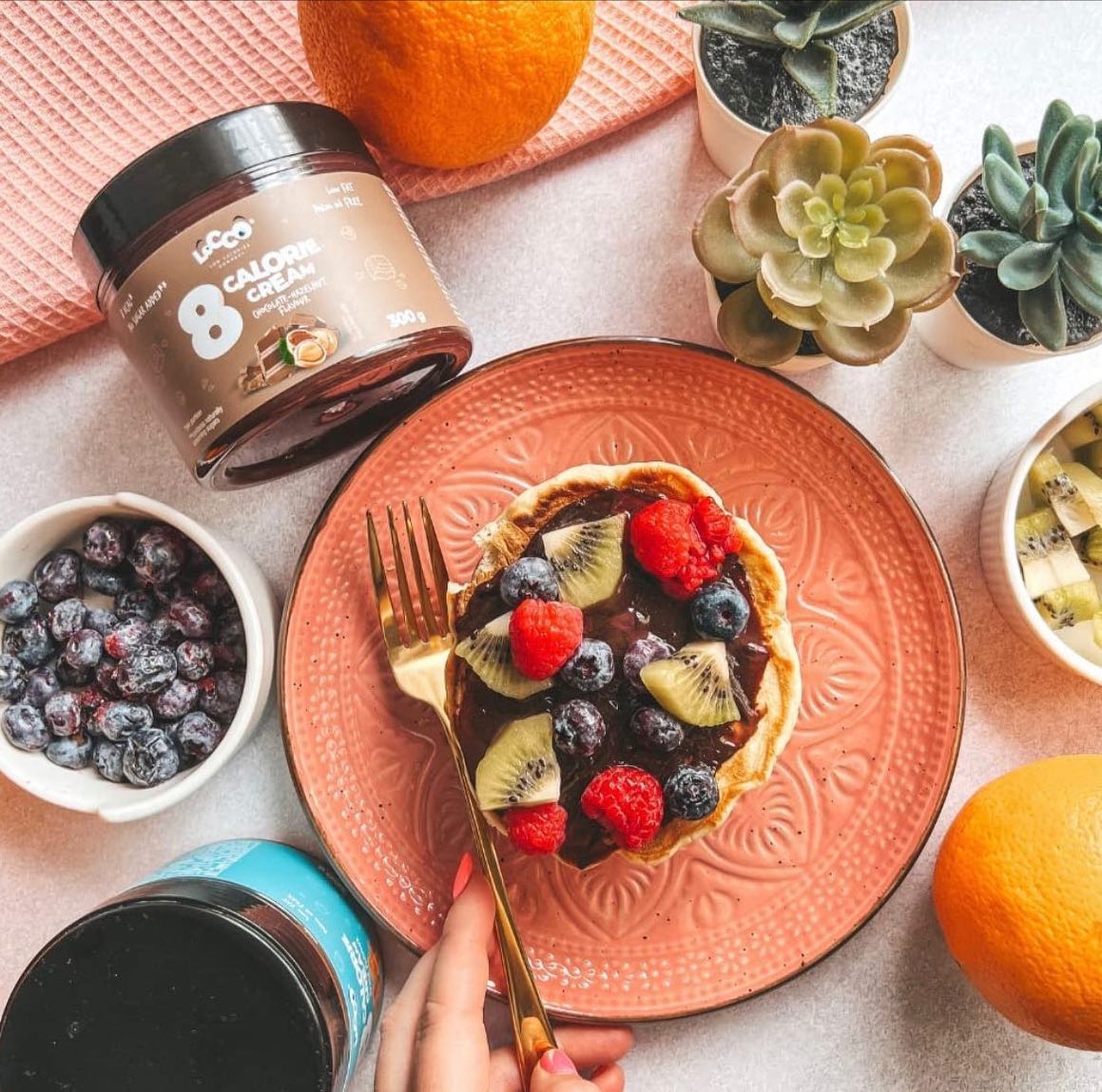 We would like to introduce you to the new Brand LOCO. 
LOCO spreads, many flavors, low in calories a