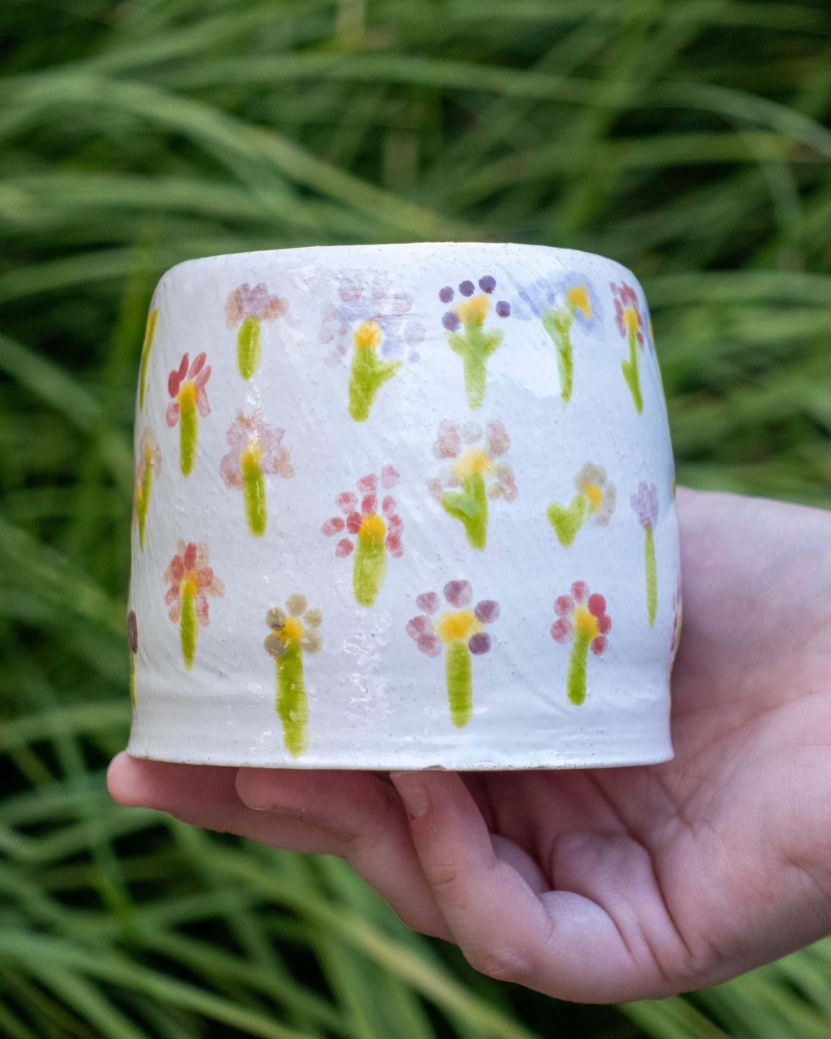 Cute flower cup🪻

#thingstodohouston #ceramics #houstontexas #customerwork #sugarlandtx